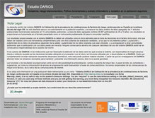 Tablet Screenshot of darios.imim.es